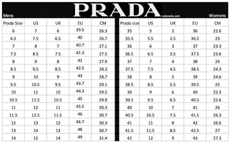 prada größentabelle|Prada men's size chart.